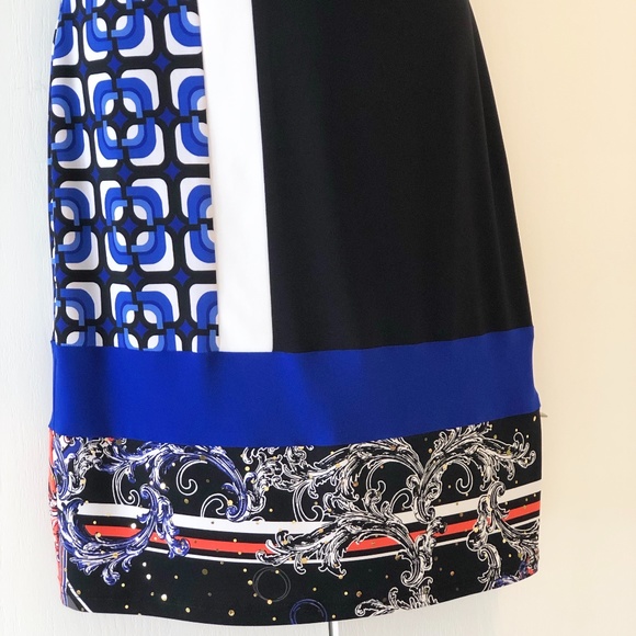 Joseph Ribkoff Blocked Dress Size: 8 CAD/US - Picture 6 of 11